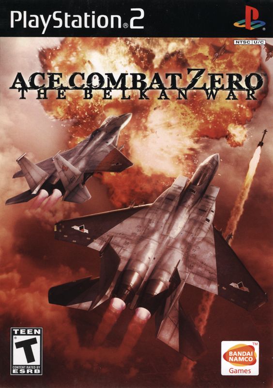 Ace Combat Zero box art for Playstation 2